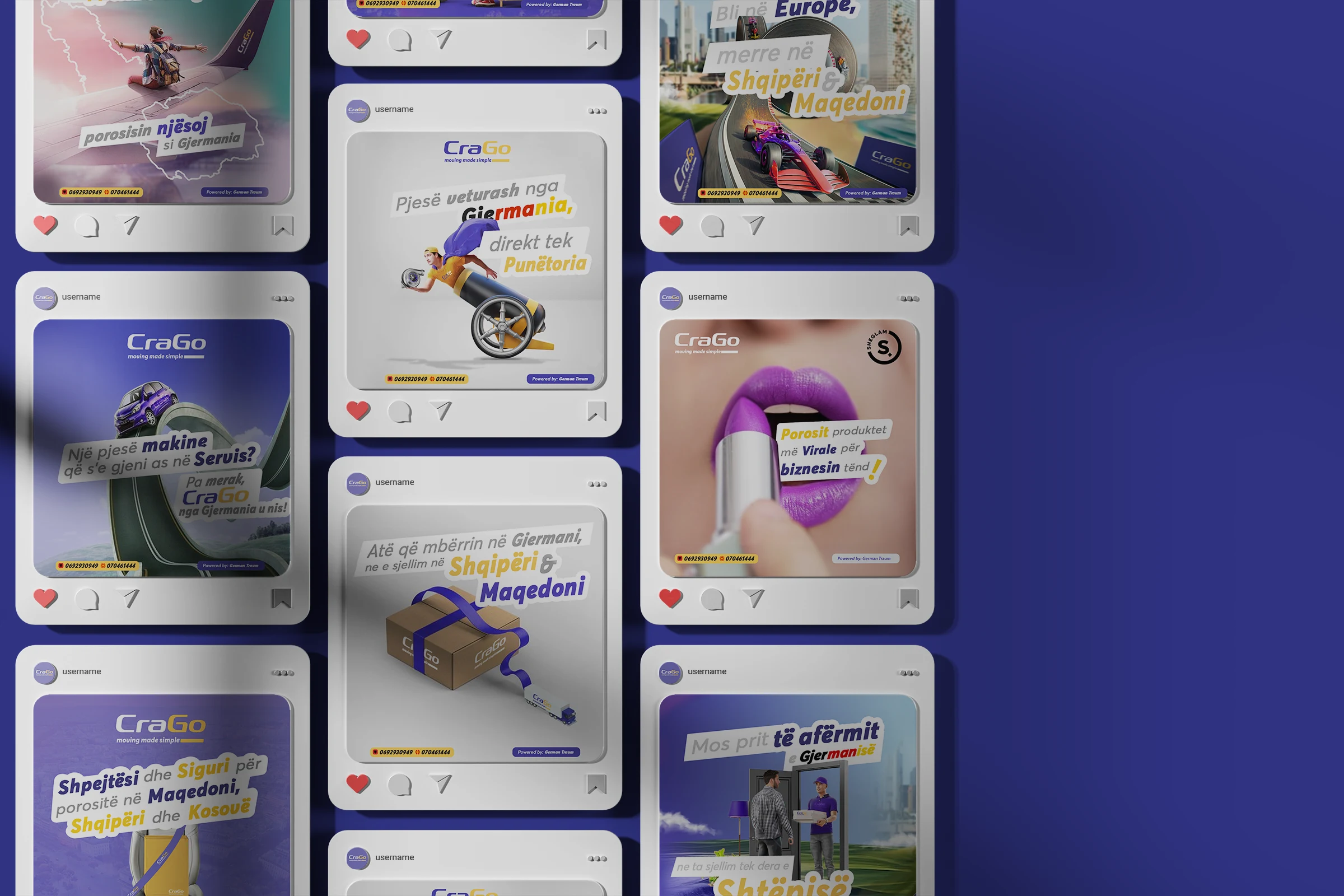 Crago | Motion Social Contents — Motion design / Social content