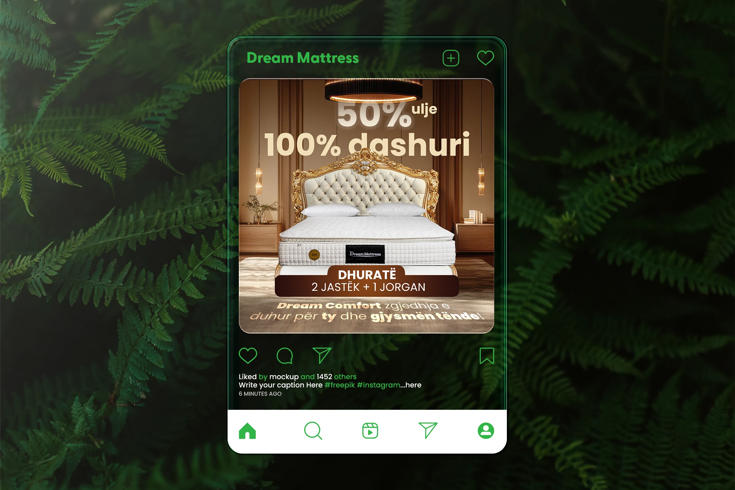 Dream Mattress | Social Media Contents — Social content / Art direction