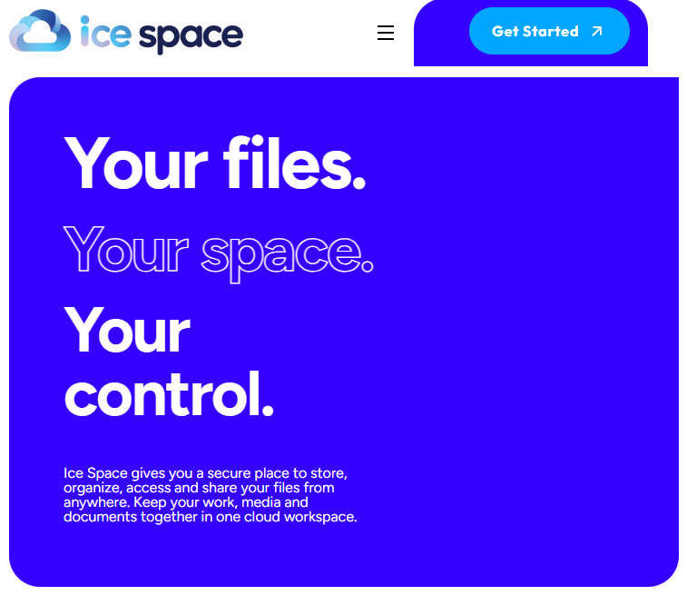 Ice Space Cloud — Cloud product